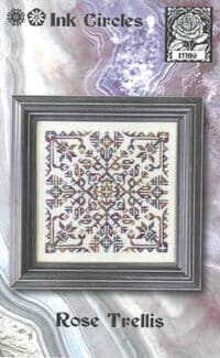 Ink Circles - Rose Trellis