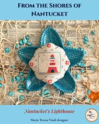 MTV Designs - Nantucket's Lighthouse Biscornu