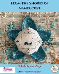 MTV Designs - Whale In The Deep Biscornu