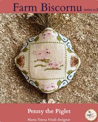 MTV Designs - Penny The Piglet Biscornu