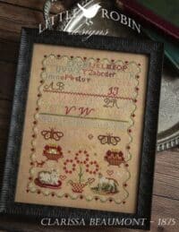 Little Robin Designs - Clarissa Beaumont - 1875