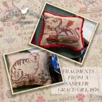 Little Robin Designs - Fragments From A Sampler GraceGill 1838