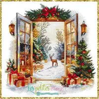 Les Petites Croix De Lucie - Christmas Window 2025