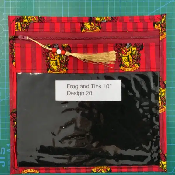 Frog and Tink Project Bag 10 inch Design 20
