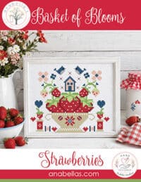 Anabella's - Basket Of Blooms Strawberries