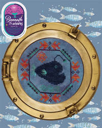 Darling and Whimsy Designs - Quirky Quaker Anglerfish