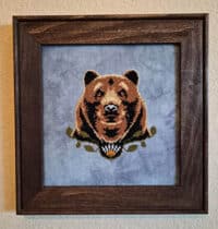 The Artsy Housewife- Garden Bear