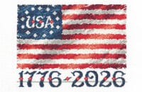 Imaginating - Vintage American Flag 1776-2026