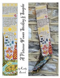 Kathy Barrick - Virtuous Woman Stocking and Sampler
