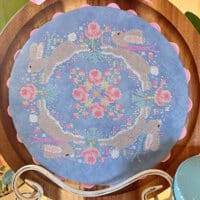 Luhu Stitches - Bunnies Round The Rosy