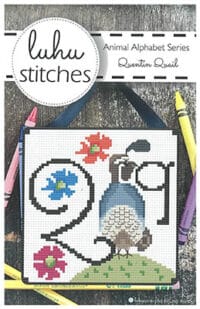 Luhu Stitches - Animal Alphabet Series - Quentin Quail