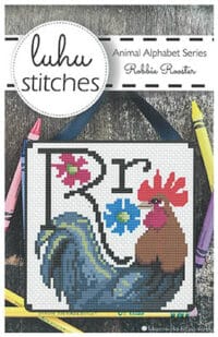 Luhu Stitches - Animal Alphabet Series - Robbie Rooster
