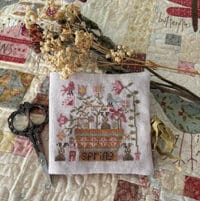 Pansy Patch Quilts and Stitchery - Chocolate Bunnies Needlebook