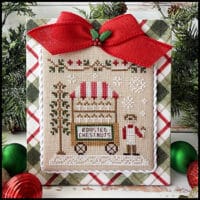 Country Cottage Needleworks - Christmas Market - Roasted Chestnut Cart