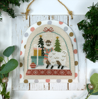Tiny Modernist Inc - Winter Forest Snowglobe 3 - Llama