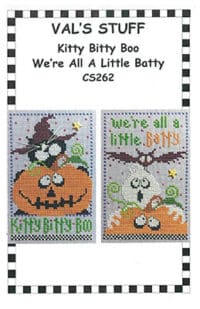 Vals Stuff - Kitty Bitty Boo And We're All A Little Batty