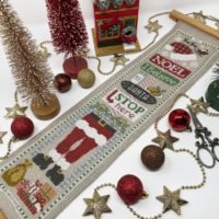 Tiny Modernist Inc - Jolly Christmas Bell Pull
