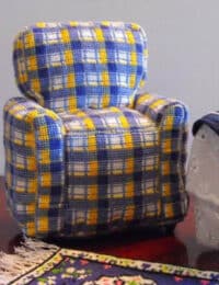 Xs And Ohs - Miniature Chair