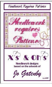 Xs And Ohs - Needlework Requires Patience