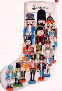 Xs And Ohs - Nutcracker Stocking