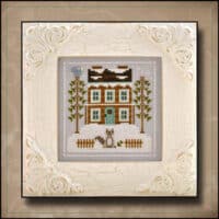Country Cottage Needleworks - Frosty Forest 1-Raccoon Cabin