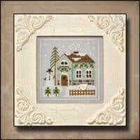 Country Cottage Needleworks - Frosty Forest 3-Snowman's Cottage