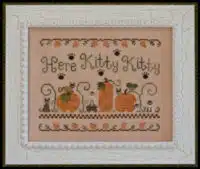 Country Cottage Needleworks - Here Kitty Kitty