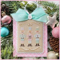 Country Cottage Needleworks - Pastel Collection 2 - Nutcracker Trio