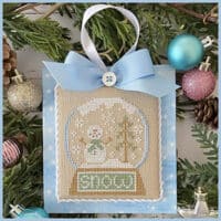 Country Cottage Needleworks - Pastel Collection 4 - Snow Globe