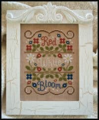 Country Cottage Needleworks - Red White And Bloom