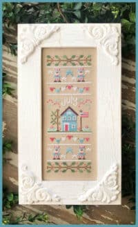 Country Cottage Needleworks - Sampler Of The Month - July