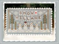 Country Cottage Needleworks - Snow Village 1 - Banner