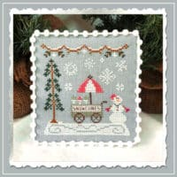 Country Cottage Needleworks - Snow Village 11 - Snow Cone Cart