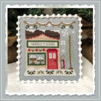 Country Cottage Needleworks - Snow Village 2 - Skate and Sled Shop