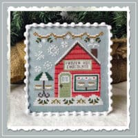 Country Cottage Needleworks - Snow Village 5 - Frozen Hot Chocolate Shop