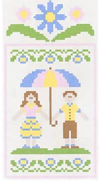 Country Cottage Needleworks - Spring Social 2-Springtime Couple