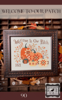 Annie Beez Folk Art - Welcome To Our Patch