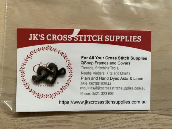 JKs Gun Metal Black Charm - Design 2