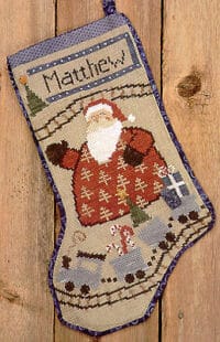 Bent Creek - Santa Train Stocking