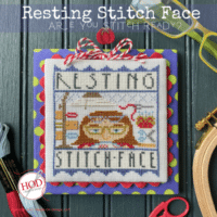 Hands On Design - Resting Stitch Face