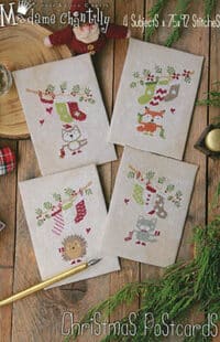 Madame Chantilly - Christmas Postcards