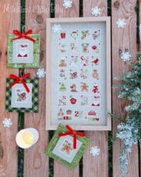 Madame Chantilly - Christmas Stamps