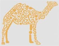 White Williow Stitching Jamie Larson - Tribal Camel