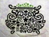 White Williow Stitching Jamie Larson - Tribal Cauldron