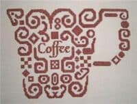 White Williow Stitching Jamie Larson - Tribal Coffee