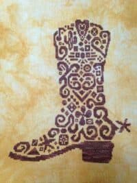 White Williow Stitching Jamie Larson - Tribal Cowboy Boot