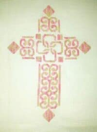 White Williow Stitching Jamie Larson - Tribal Cross