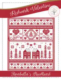 Anabella's - Redwork Valentine