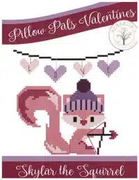Anabella's - Skylar The Squirrel - PillowPals Valentine's