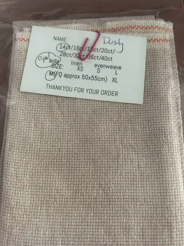 14 Count Opalescent Aida FQ Dusty